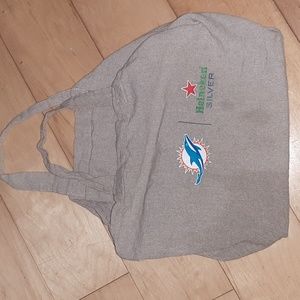 NFL Dolphins grey Totebag